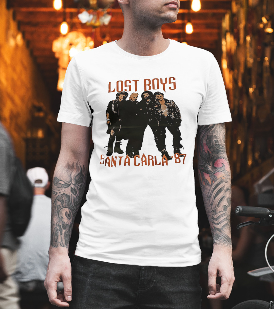 Lost Boys Santa Carla 1987 Vintage Movie T-Shirt