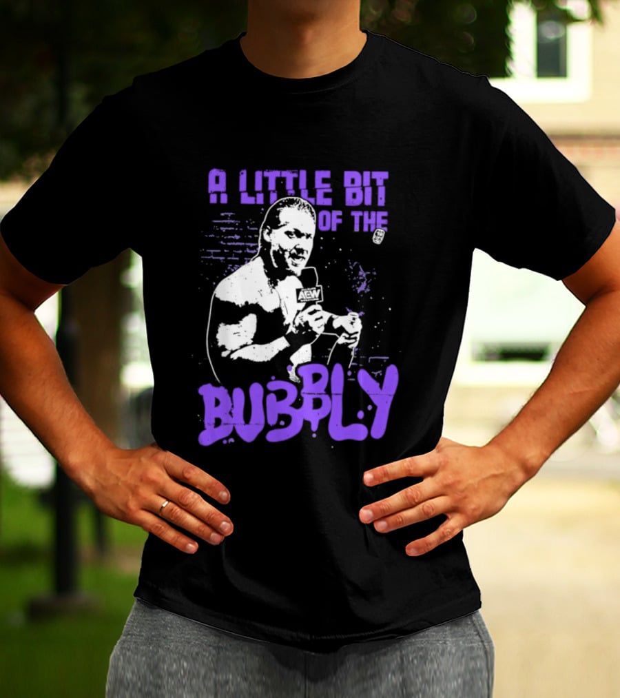 AEW Chris Jericho A Little Bit Of The Bubbly T-Shirt