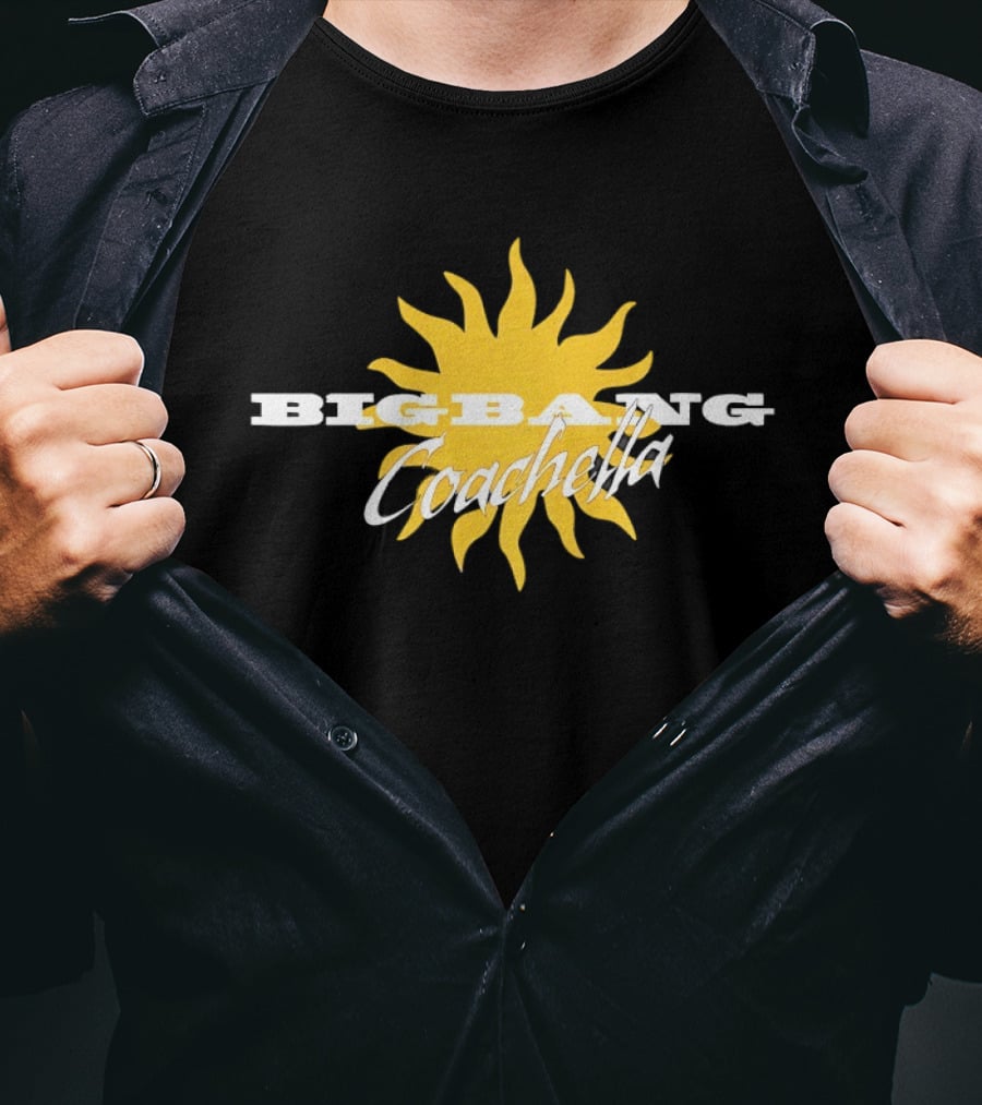 Bigbang Coachella Sunburst Festival Highlight T-Shirt