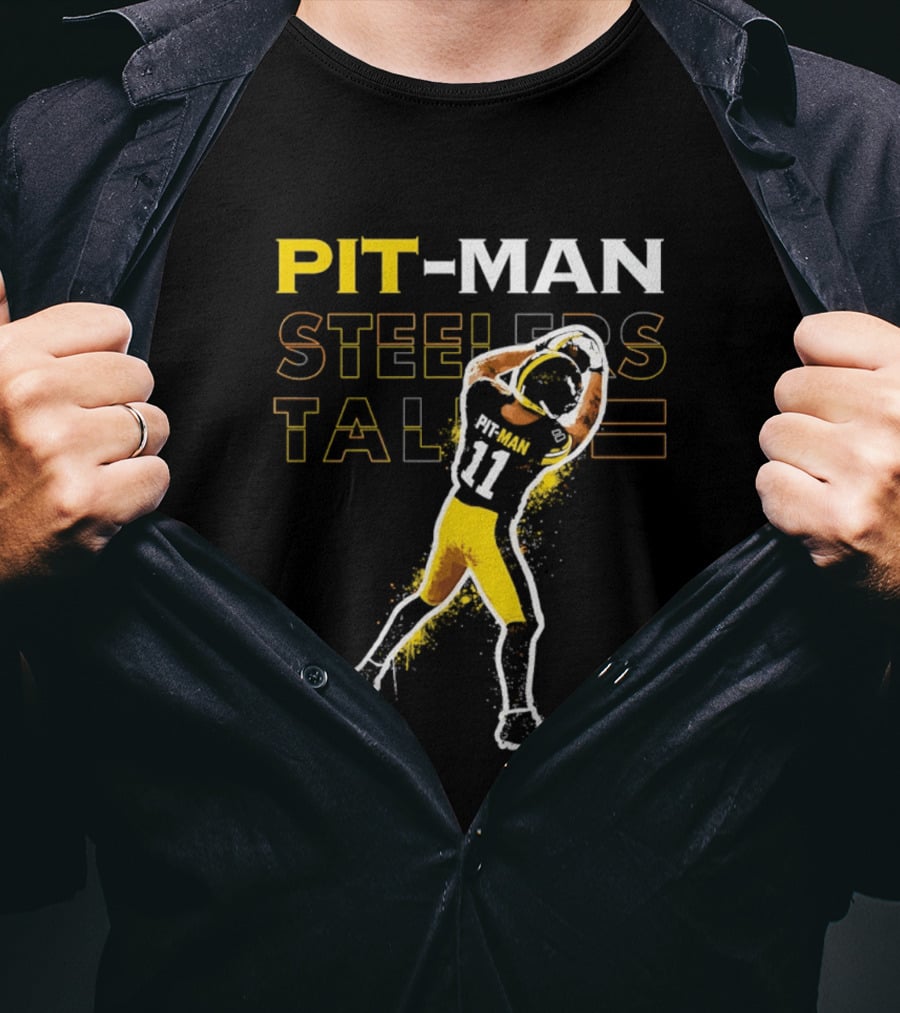 PIT MAN Steelers Talk T-Shirt