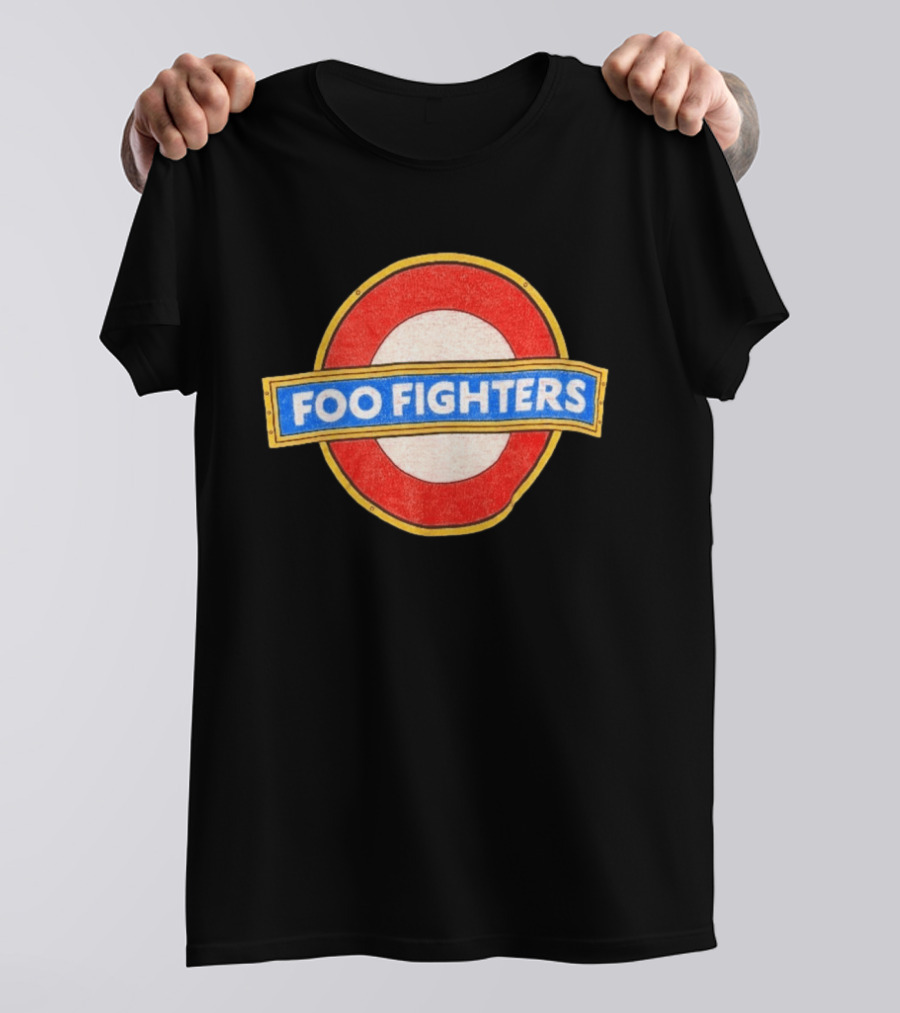 Foo Fighters London Underground Roundel T-Shirt