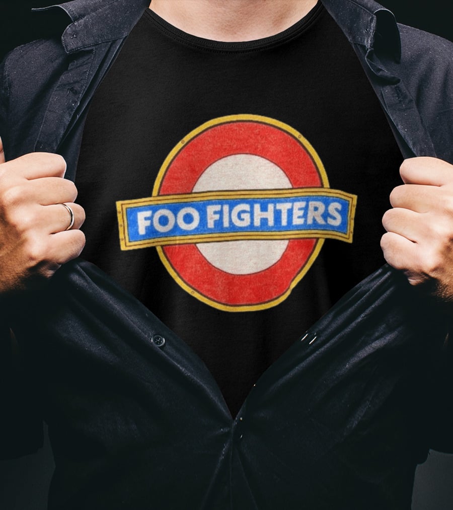 Foo Fighters London Underground Roundel T-Shirt