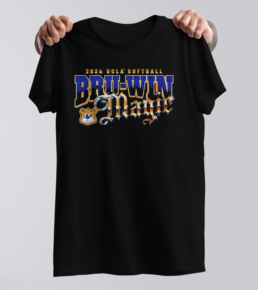 2026 UCLA Softball Bruin Magic Bru Win T-Shirt
