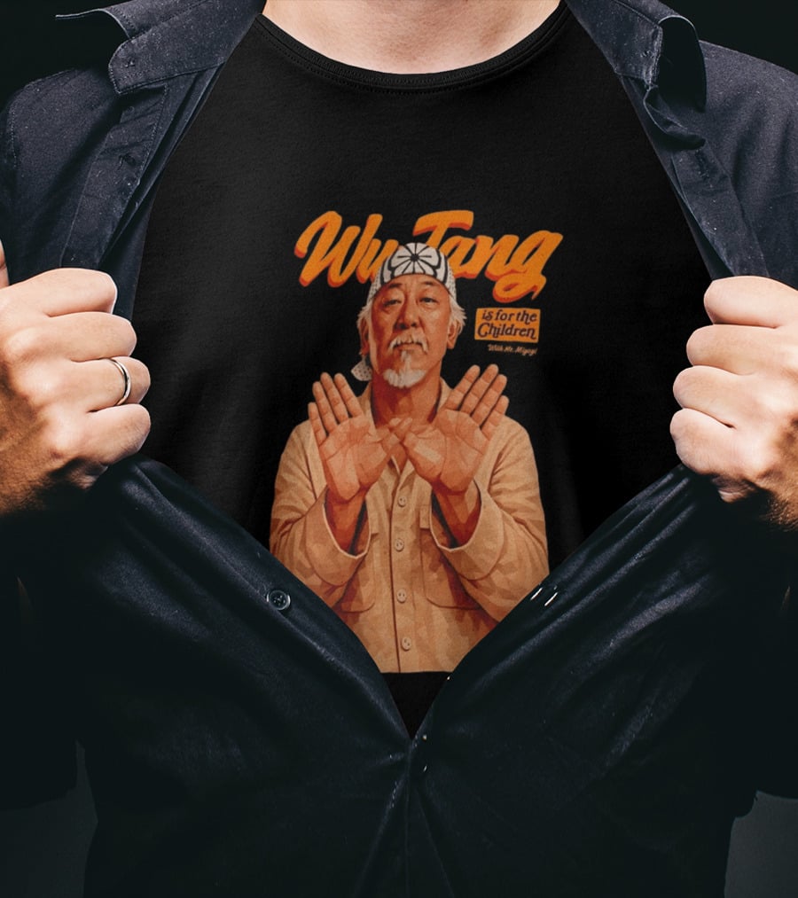 Wu Tang Is For The Children Mr. Miyagi T-Shirt