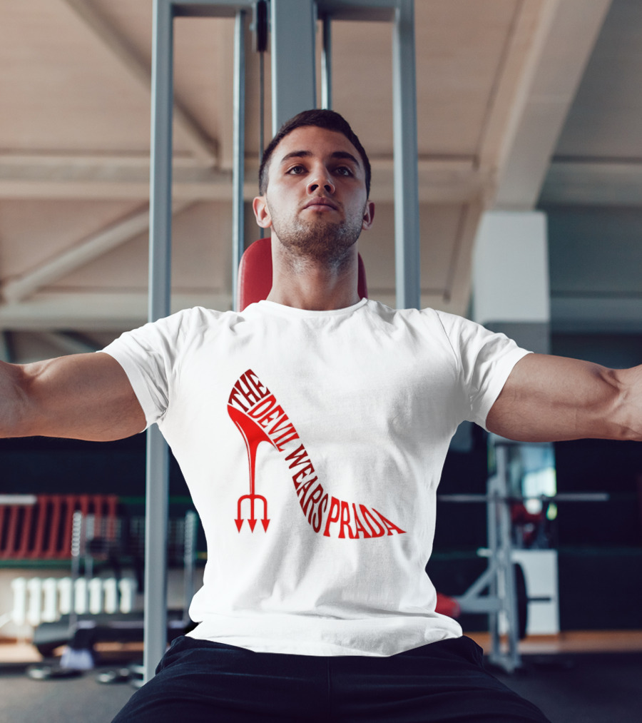 The Devil Wears Prada Red Shoe High Heel Trident T-Shirt