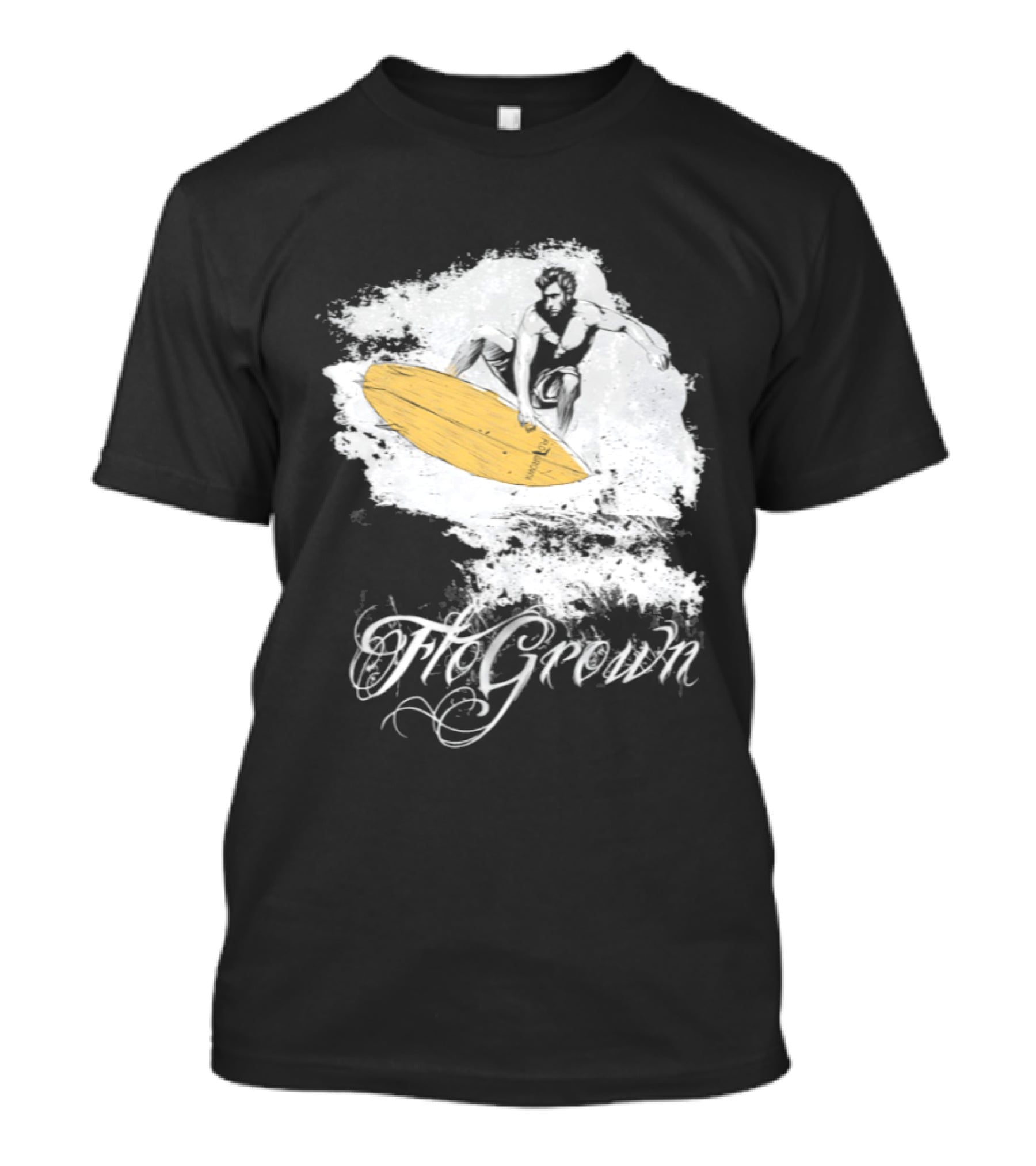 15 Year Anniversary Try My Wood Surfing My Growth T-Shirt