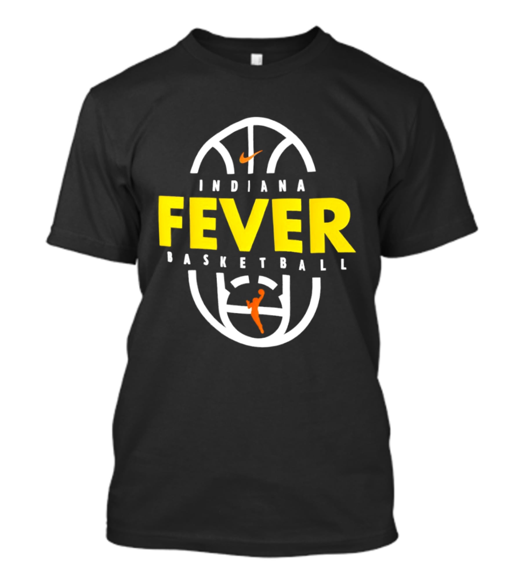 Indiana Fever Basketball Nike Partnership Basketball Court T-Shirt