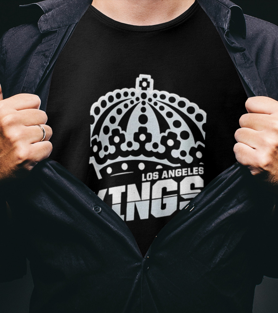 Los Angeles Kings Silver Crown Heritage Sports Kings T-Shirt