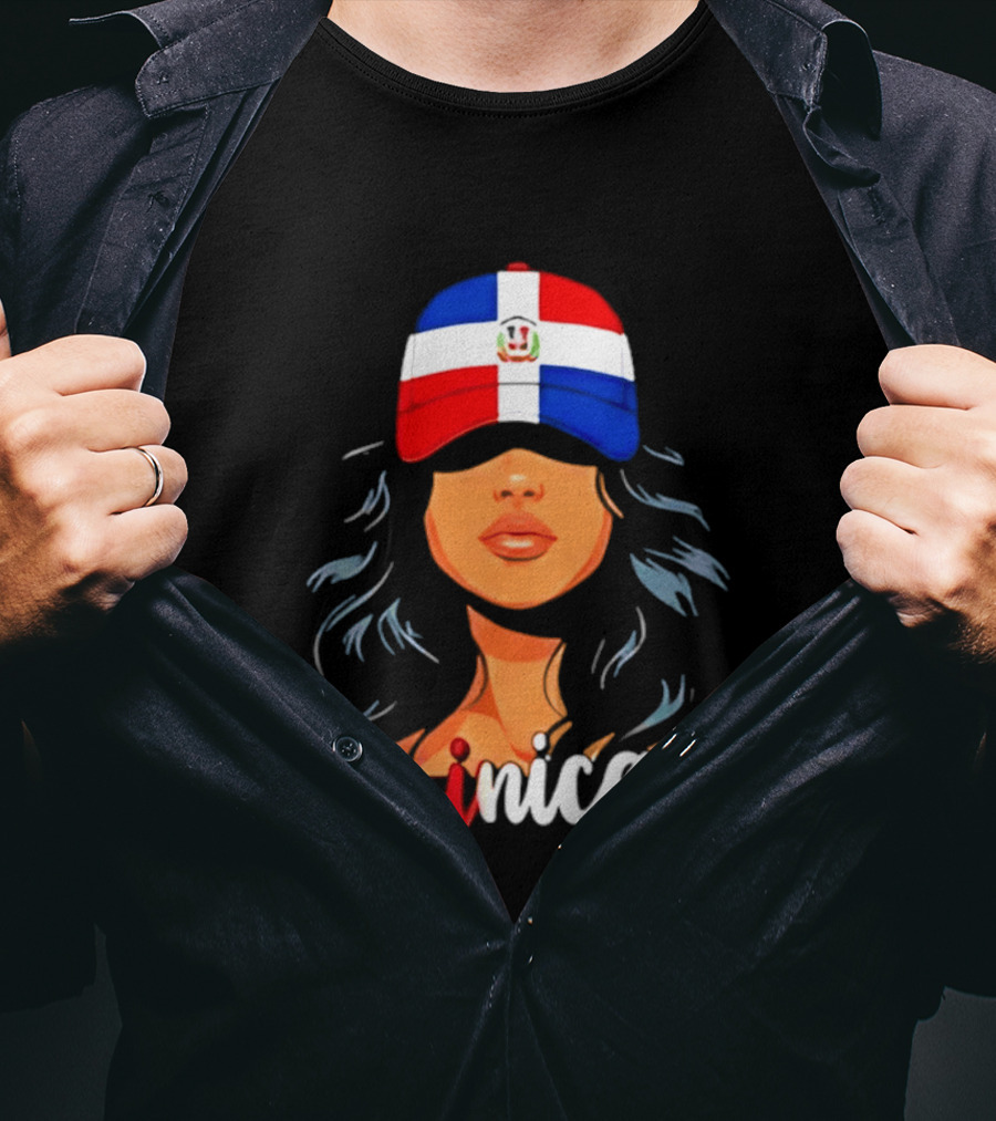 Dominicana Pride Dominican Republic Flag Latina Woman Hat T-Shirt
