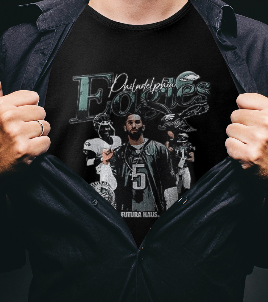 Philadelphia Eagles Super Bowl Champions Kobe Bryant Eltura Haus T-Shirt