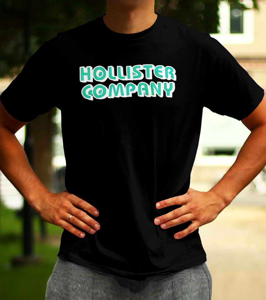 Hollister Company Cotton Casual Wear T-Shirt