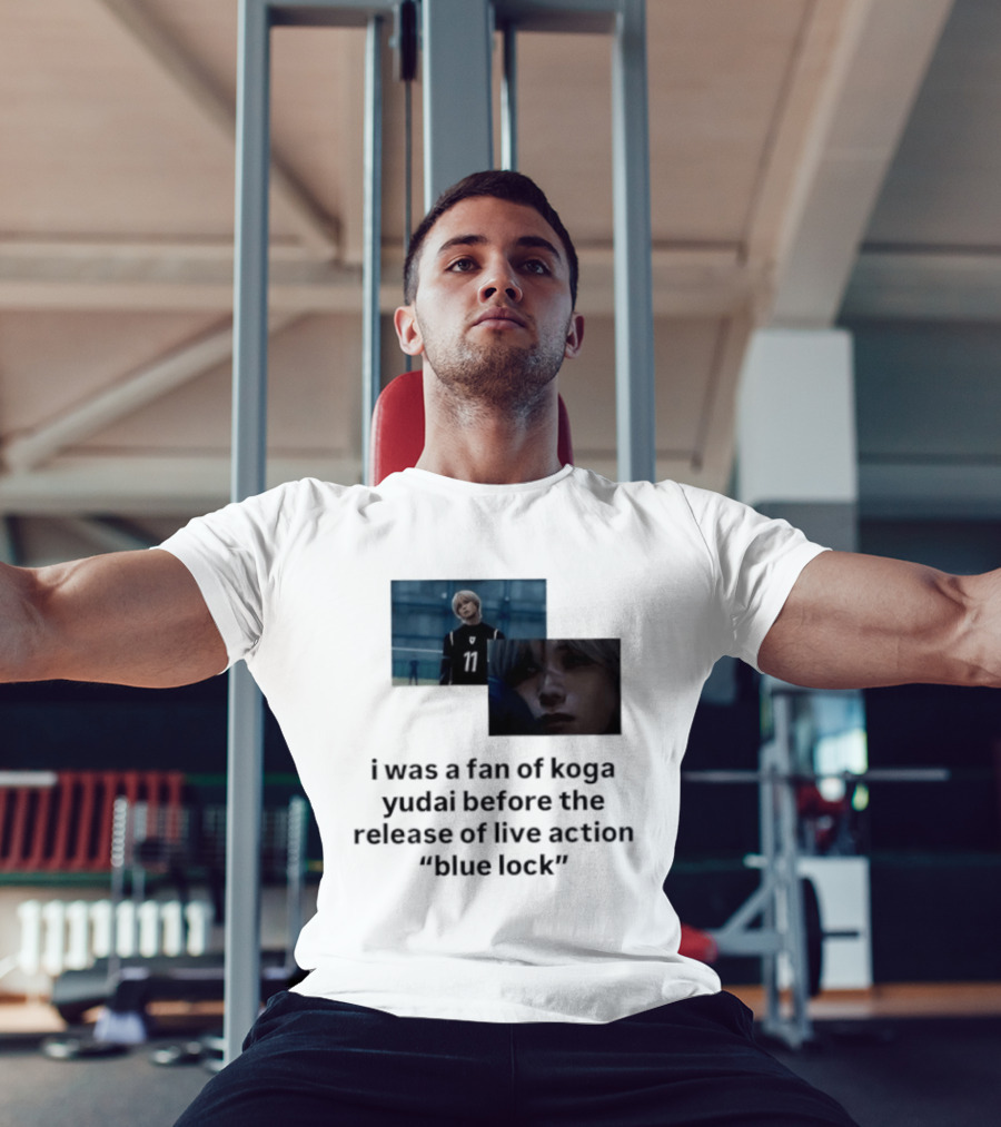 Koga Yudai Before Blue Lock Live Action Release Fan T-Shirt