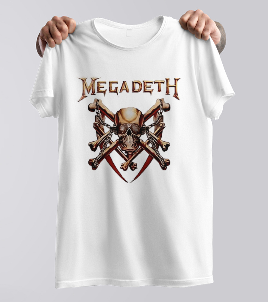 Megadeth Skull And Crossbones The End Is Near T-Shirt