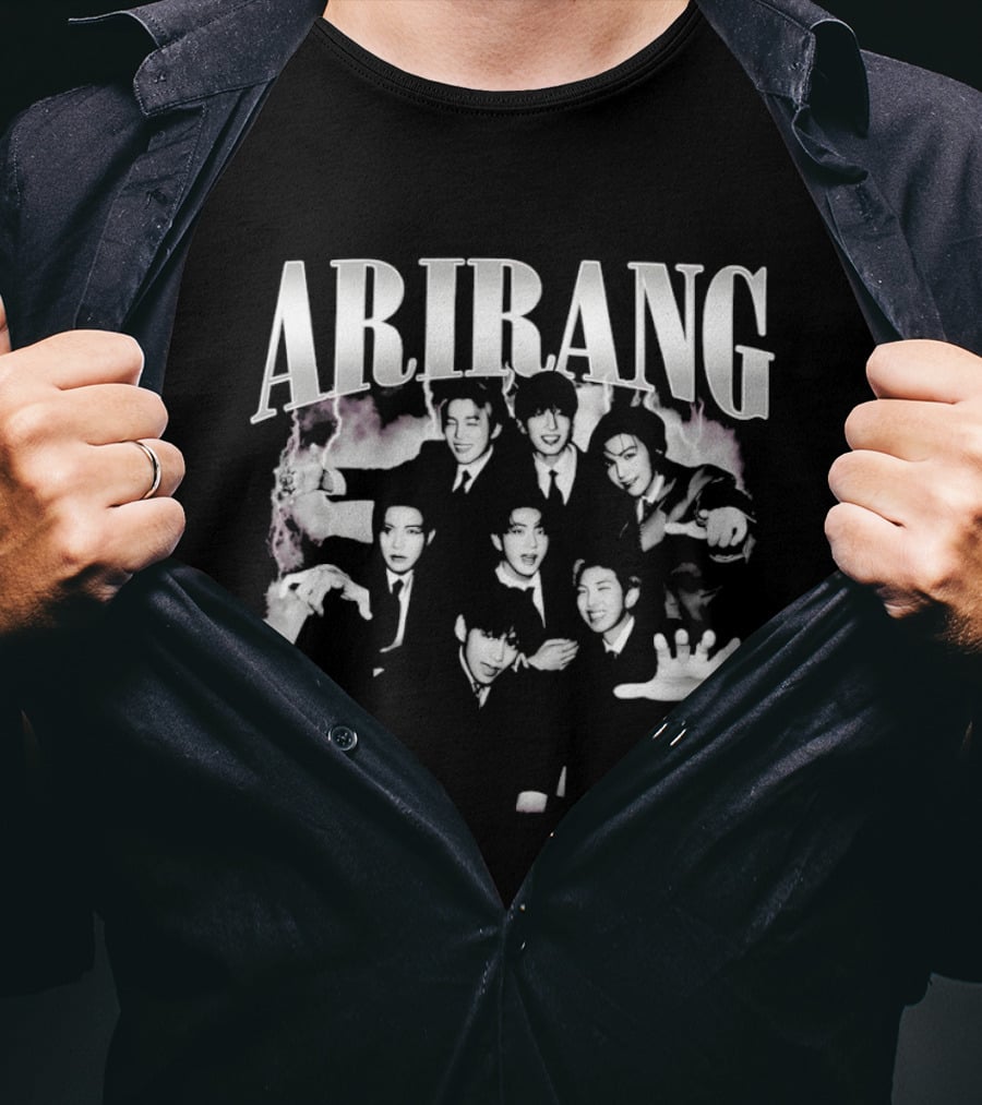 Bang Tan Kpop Army Arirang World Tour 2026 T-Shirt