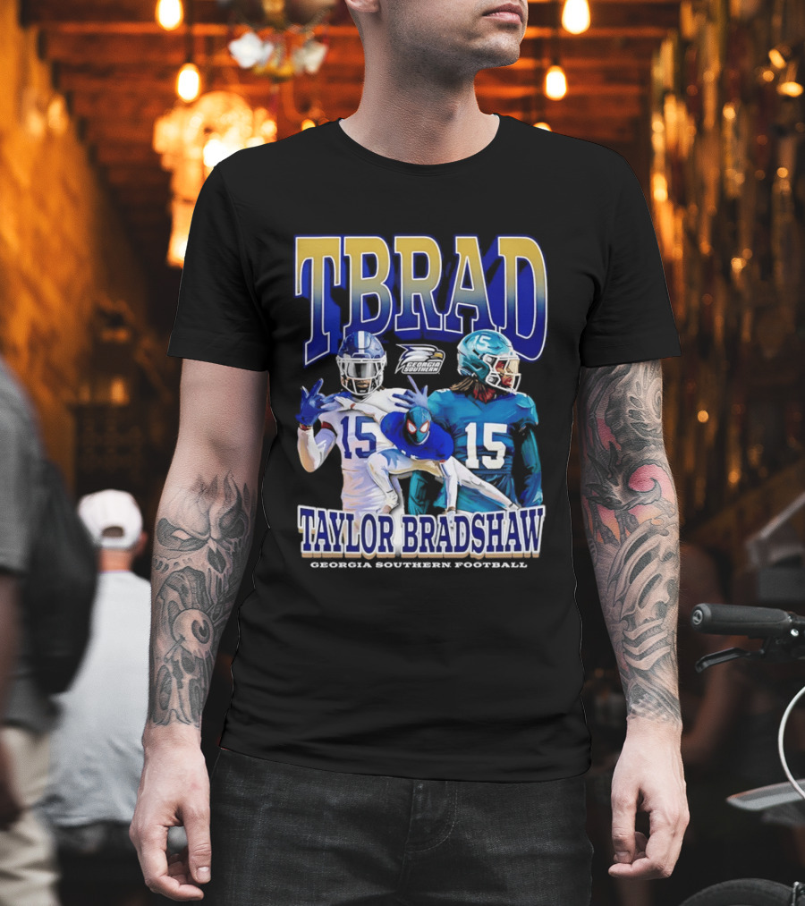 TBRAD Taylor Bradshaw Georgia Southern Football Eagles T-Shirt