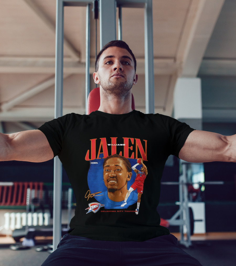 Jalen Williams Oklahoma City Thunder NBA OKC T-Shirt
