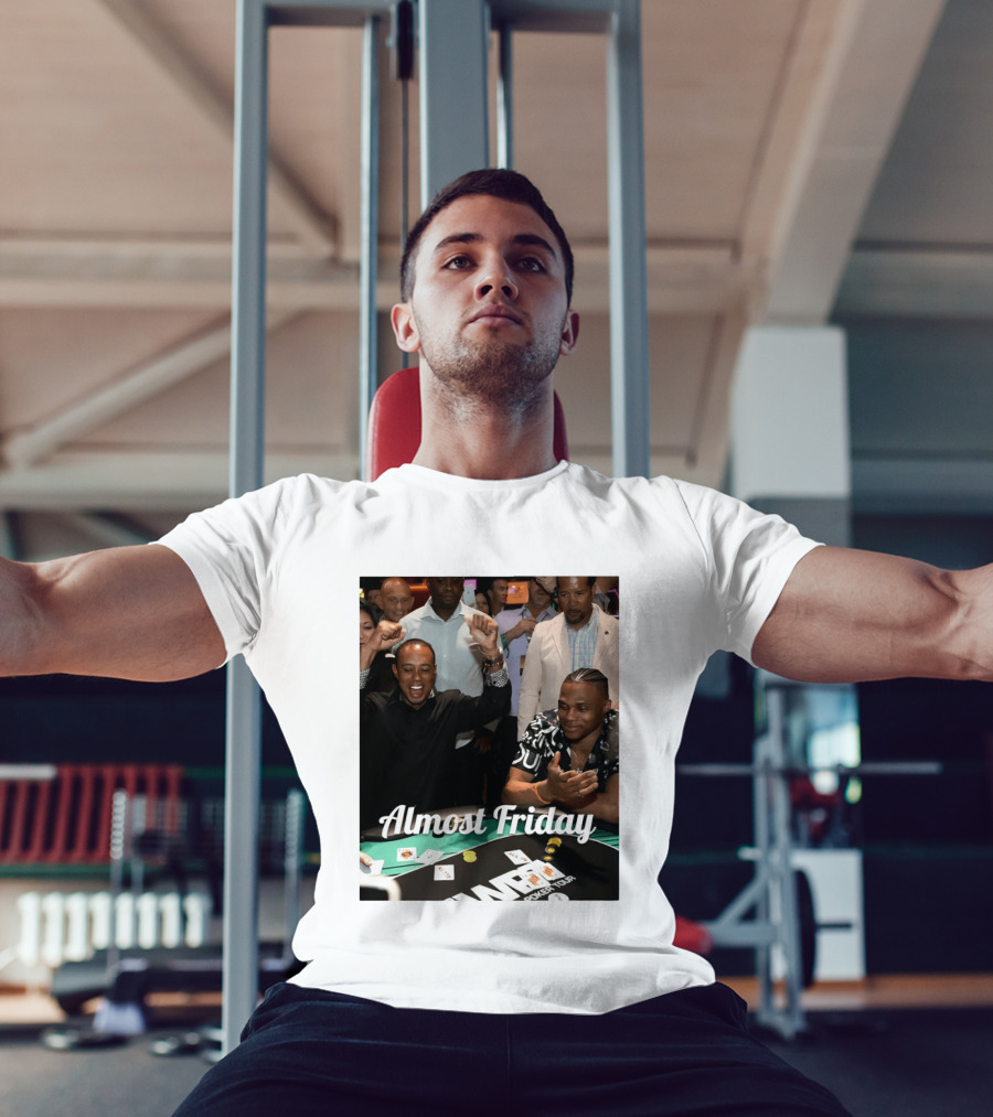 Tiger Woods World Poker Tour Almost Friday Celebration T-Shirt