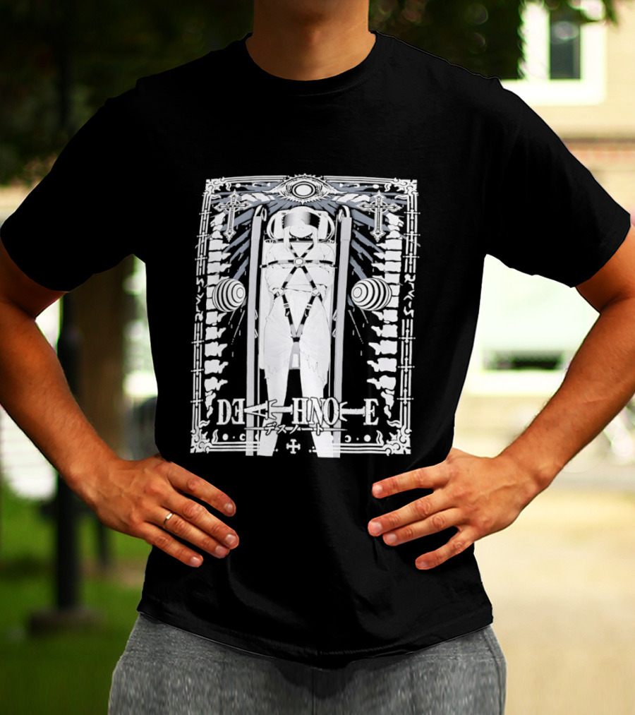Death Note Misa Amane Wings Manga T-Shirt