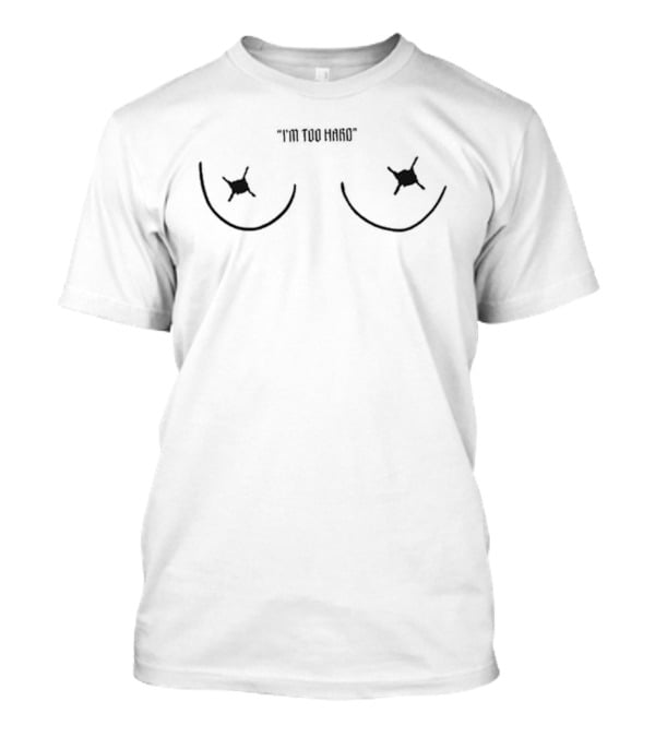Hayley Williams I'm Too Hard Miss Williams If Ya Nasty Star Nipple Bra T-Shirt