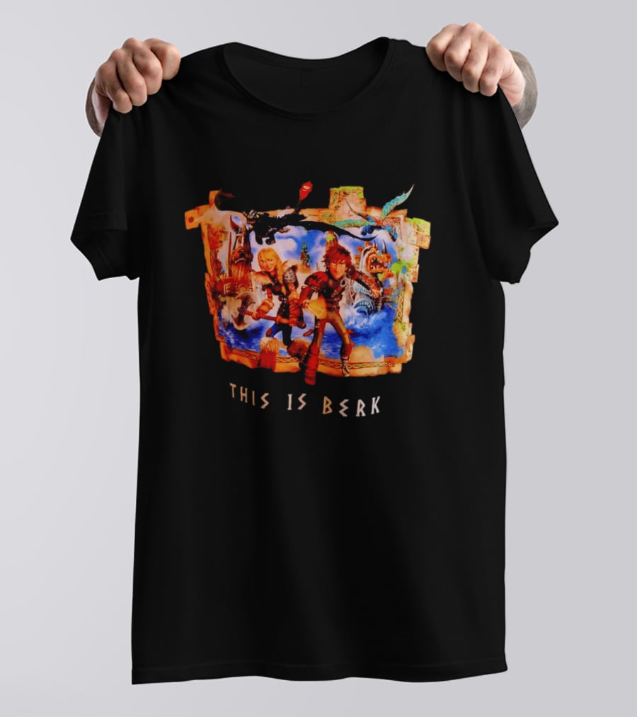 This Is Berk How To Train Your Dragon Universal Epic Universe T-Shirt