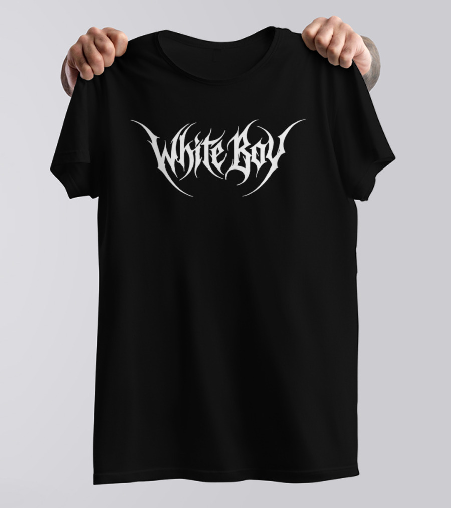White Boy Heavy Metal T-Shirt