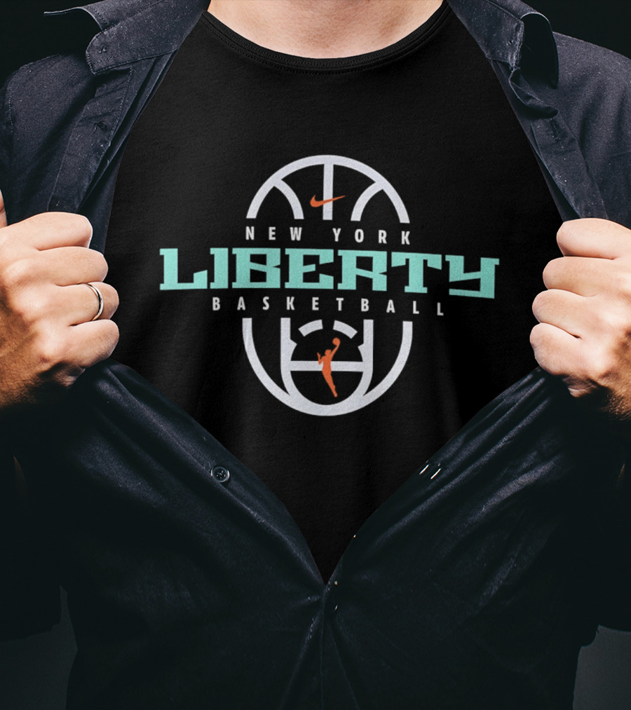 New York Liberty Nike 2026 On Court Authentic Practice Basketball T-Shirt