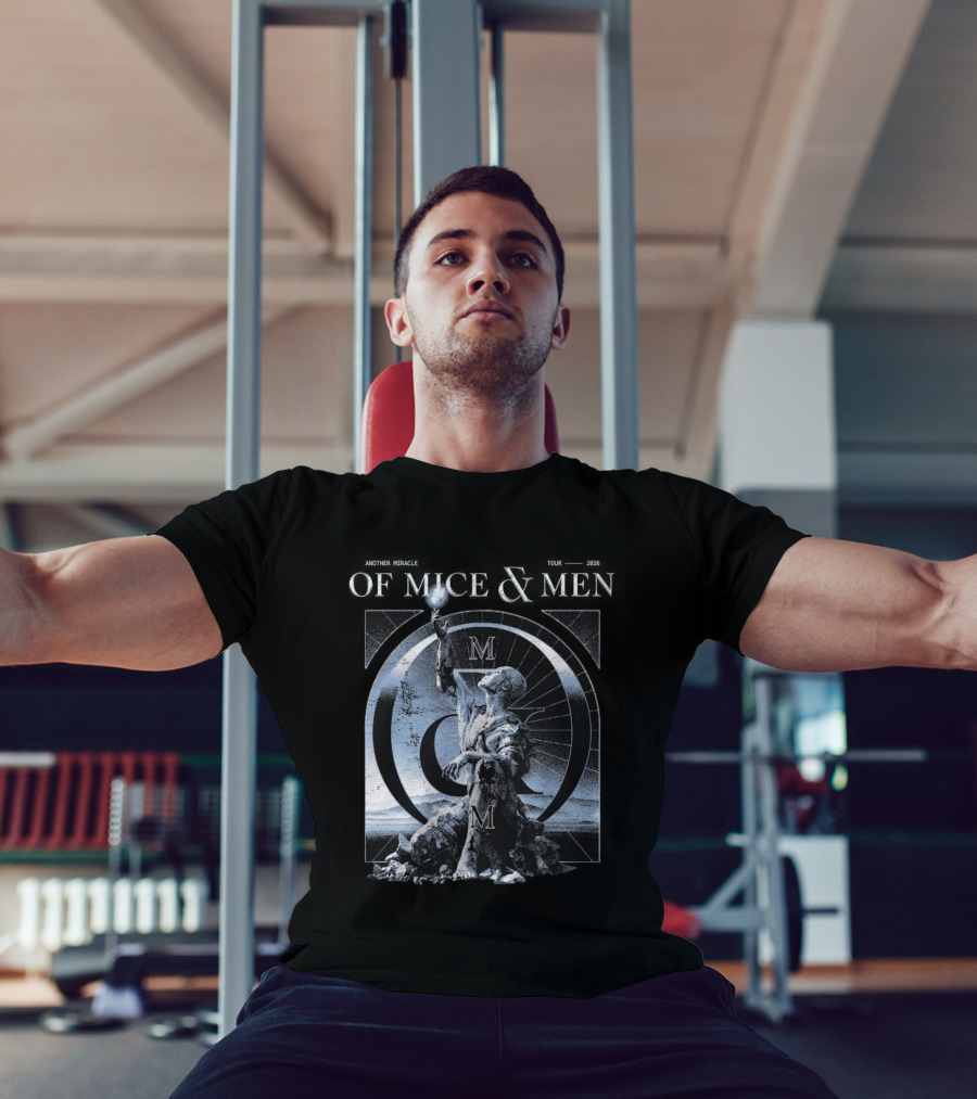 Of Mice & Men Another Miracle Tour 2026 Australia Dates And Locations T-Shirt