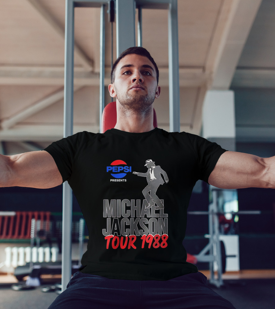 Pepsi Presents Michael Jackson Tour 1988 T-Shirt