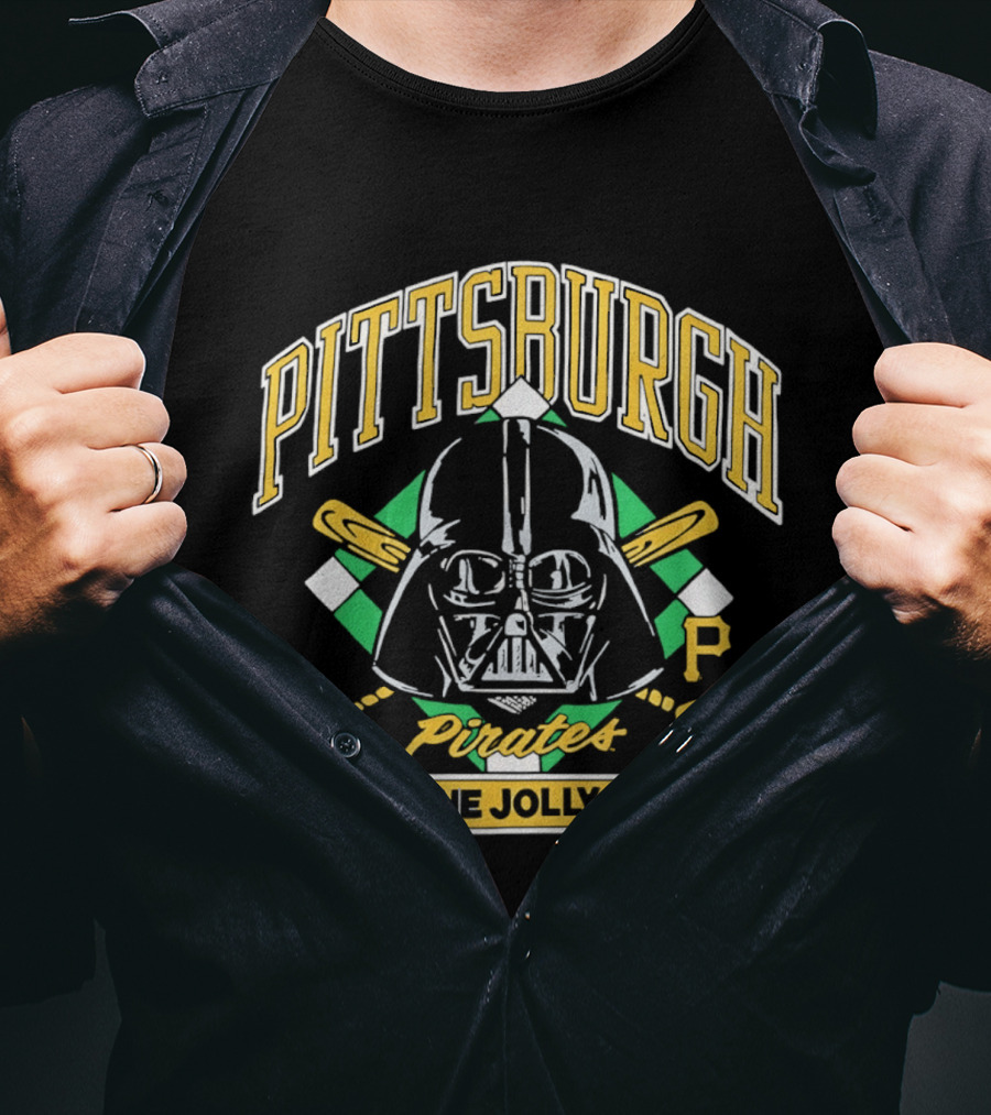Pittsburgh Pirates Vader Raise The Jolly Roger Star Wars T-Shirt