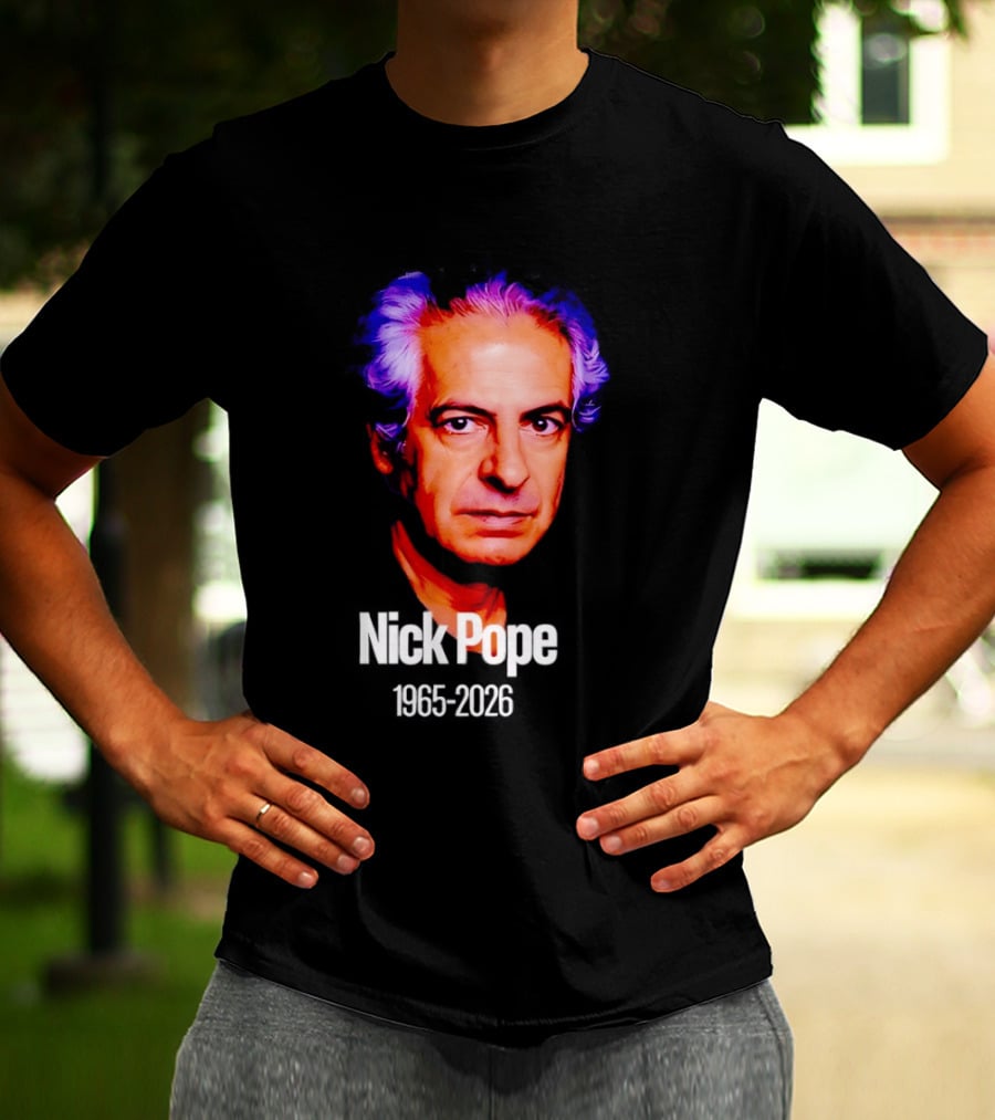 Nick Pope 1965 2026 Memorial T-Shirt