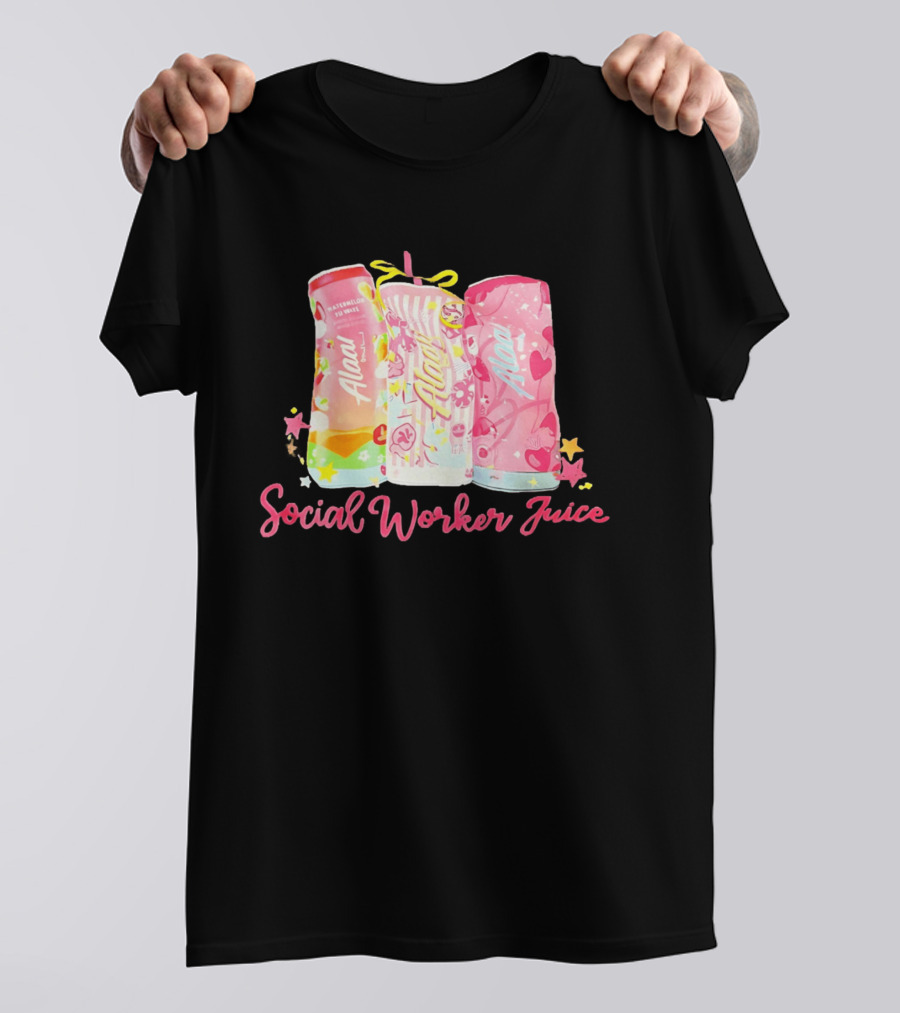 Alani Nu Watermelon Lemonade Social Worker Juice T-Shirt