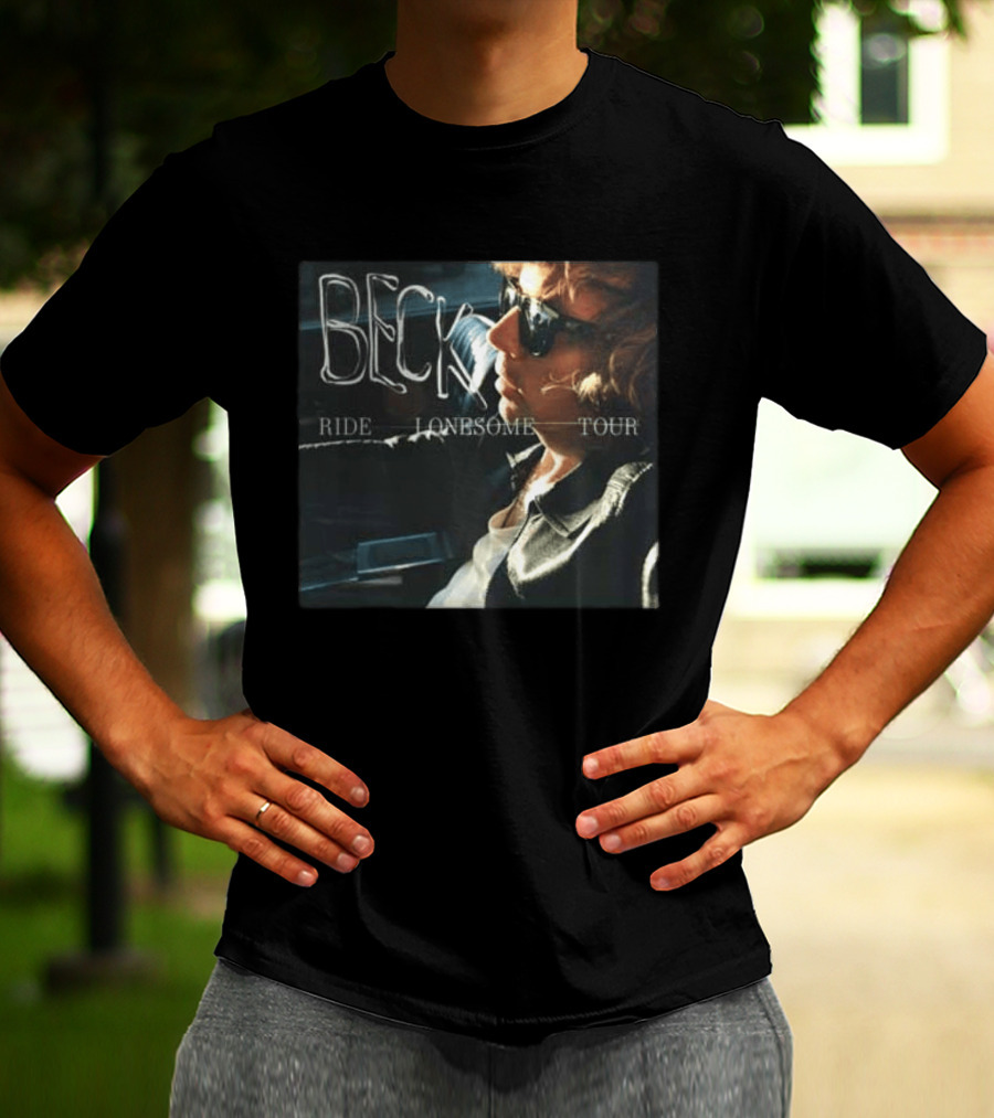 Beck Ride Lonesome Tour 2026 Dates T-Shirt