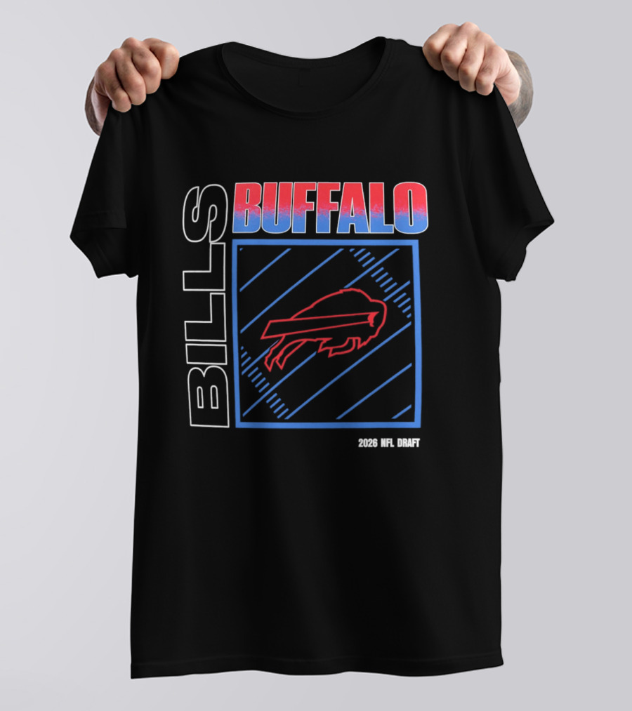 Buffalo Bills 2026 NFL Draft Team T-Shirt