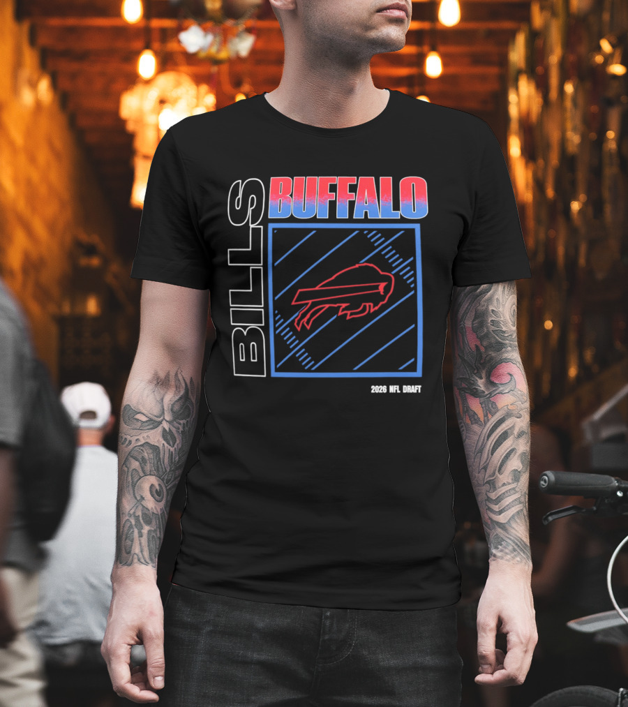 Buffalo Bills 2026 NFL Draft Team T-Shirt