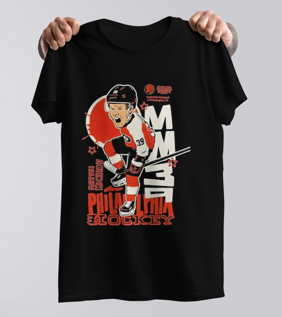 Matvei Michkov 39 Philadelphia Hockey Player MM 39 T-Shirt