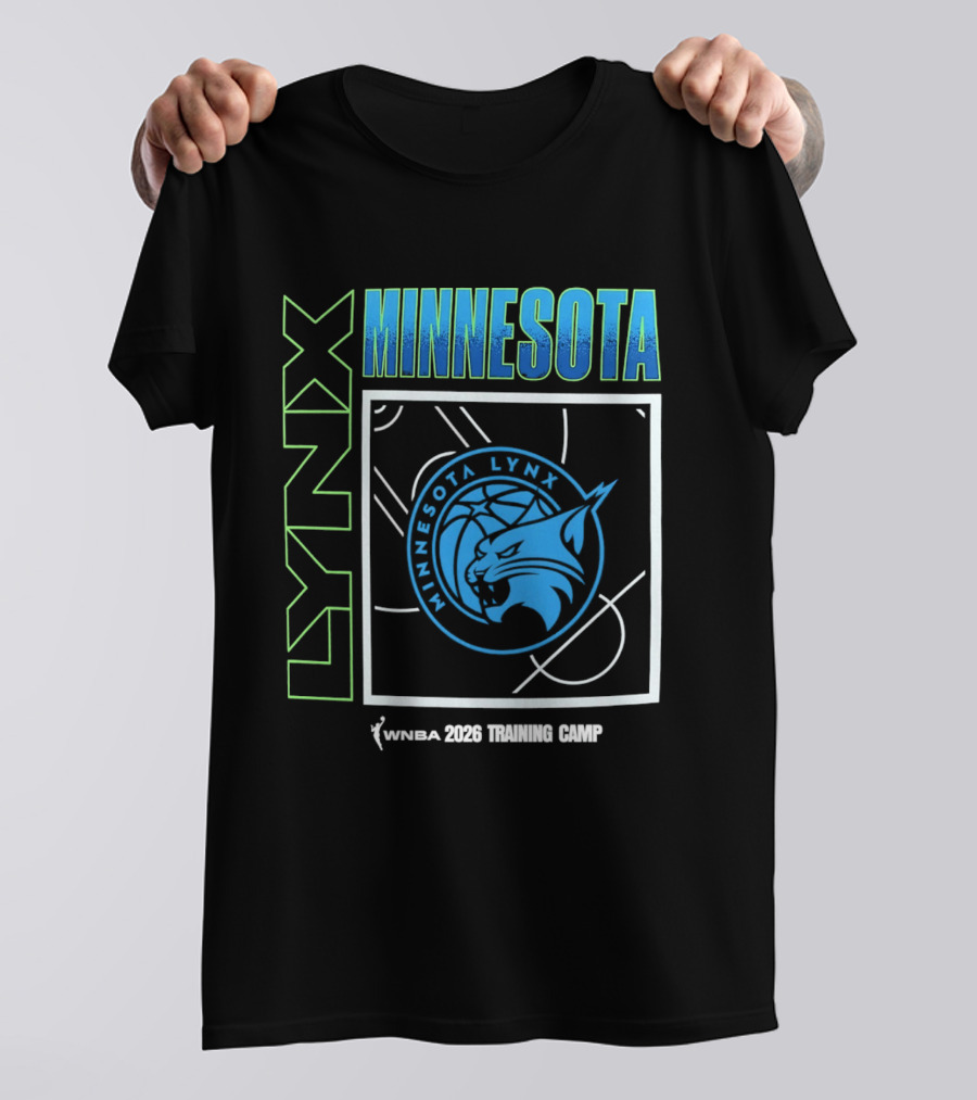 Minnesota Lynx WNBA 2026 Training Camp Basketball Event T-Shirt