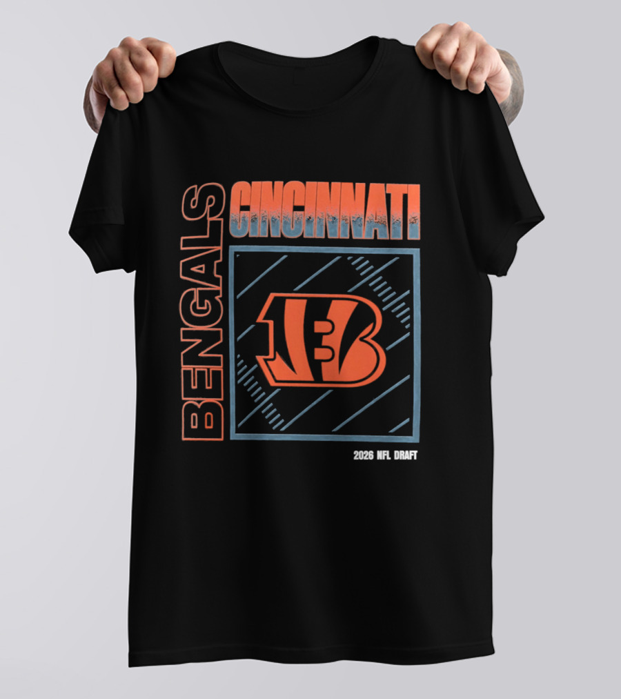 Cincinnati Bengals NFL Draft 2026 Bengals T-Shirt