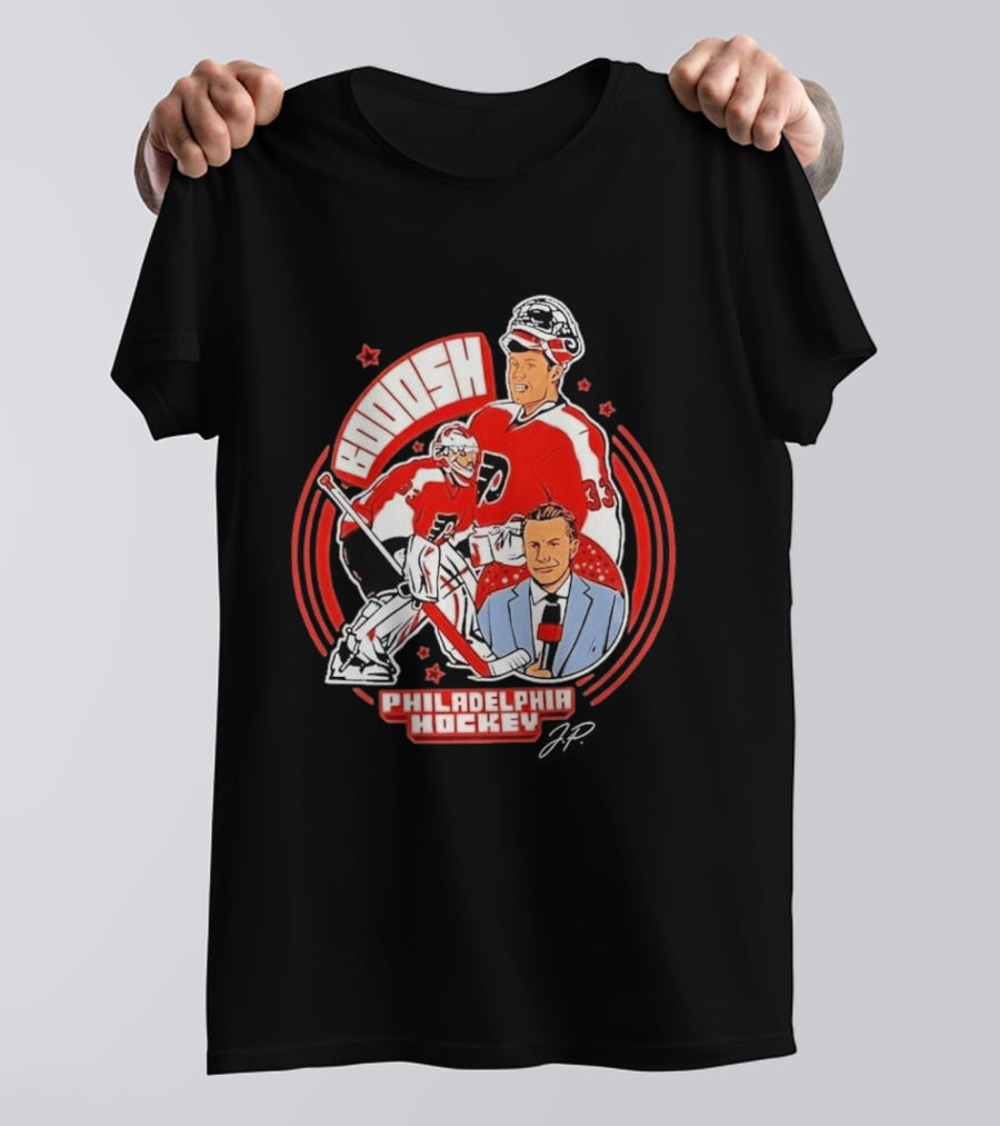 Boosh Philadelphia Flyers Hockey Goalie T-Shirt