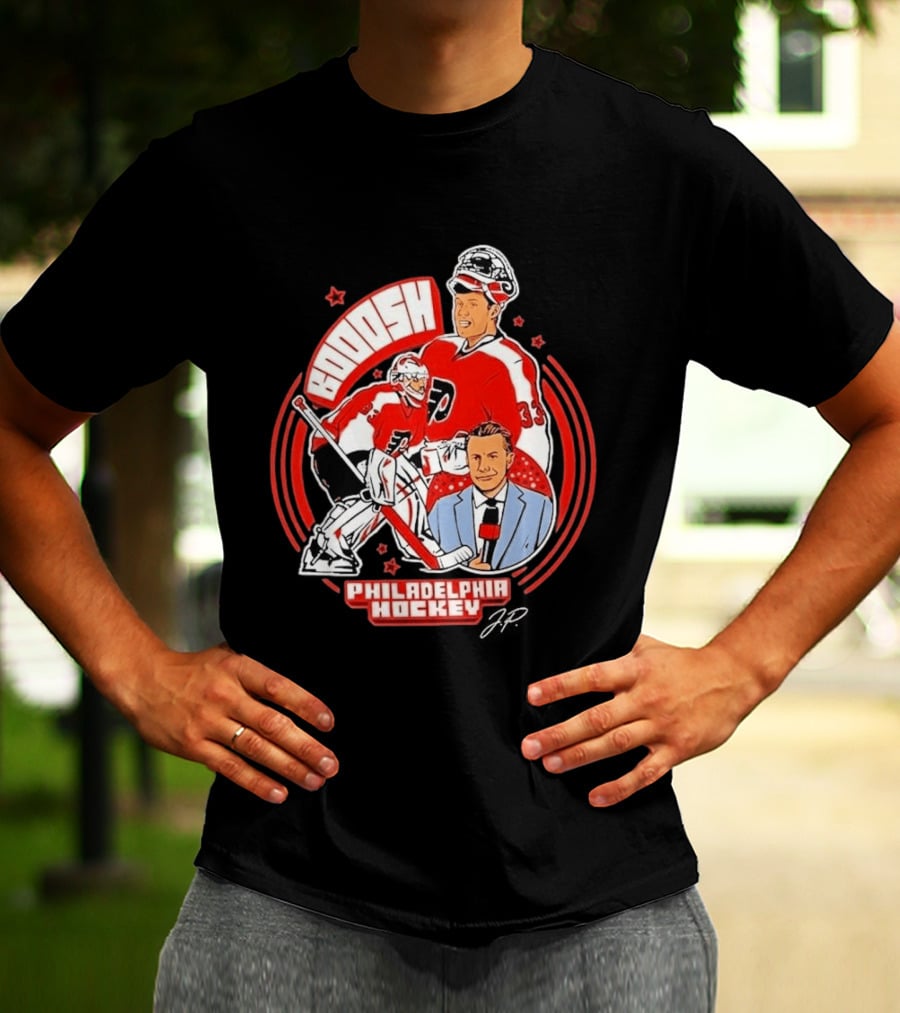 Boosh Philadelphia Flyers Hockey Goalie T-Shirt