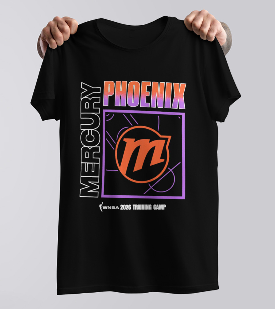 Phoenix Mercury WNBA 2026 Training Camp Mercury T-Shirt