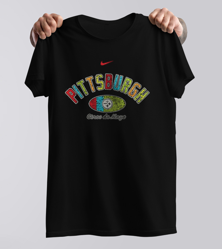 Pittsburgh Cinco De Mayo Football T-Shirt