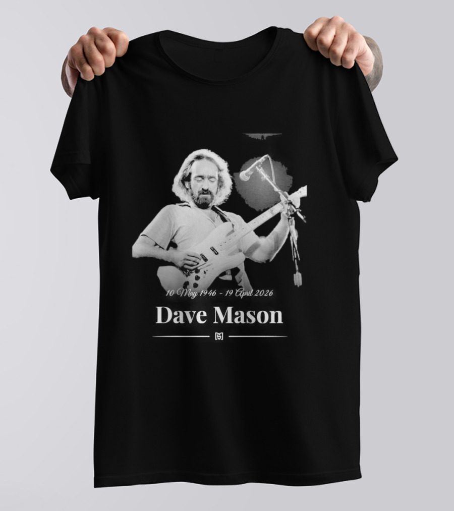 Dave Mason May 10 1946 April 19 2026 Guitar Performance Anniversary T-Shirt
