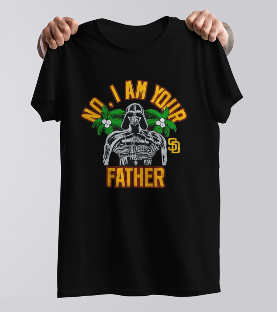 San Diego Padres Darth Vader No I Am Your Father Tropical T-Shirt