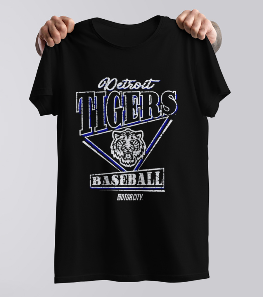 Detroit Tigers MLB Baseball Motor City Tigers 2026 City Connect T-Shirt