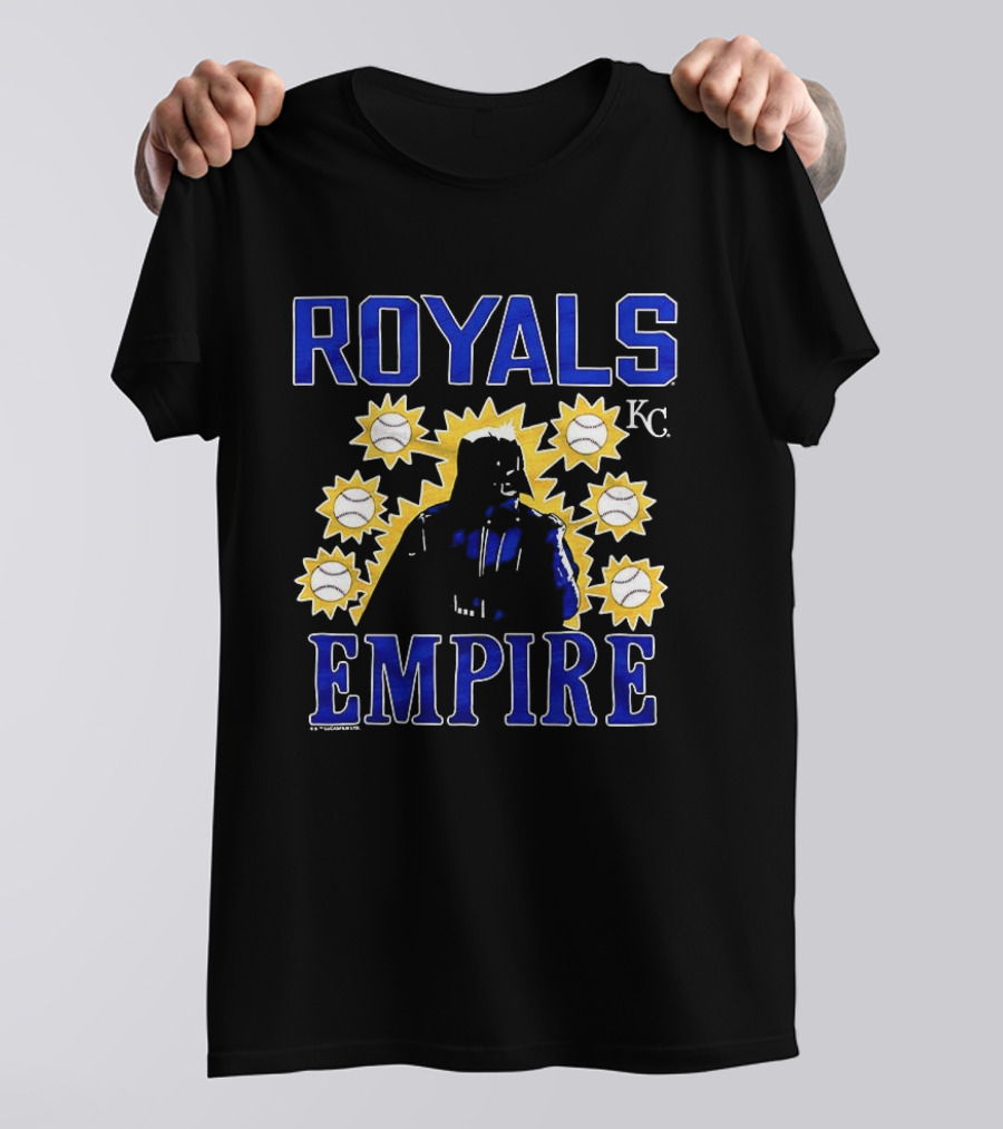 Kansas City Royals Empire Dark Side Star Wars KC T-Shirt