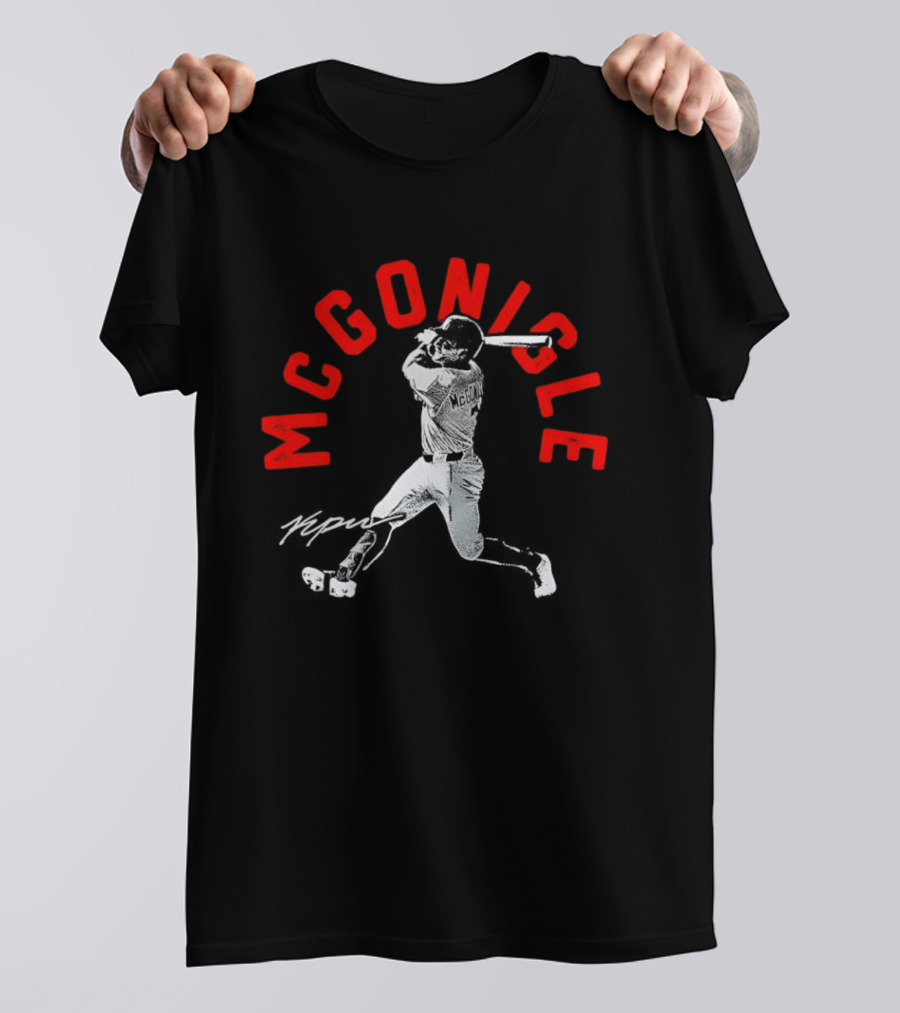 Detroit Tigers MLB Kevin McGonigle Baseball Stamp T-Shirt
