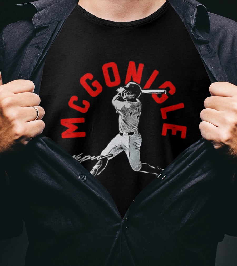 Detroit Tigers MLB Kevin McGonigle Baseball Stamp T-Shirt