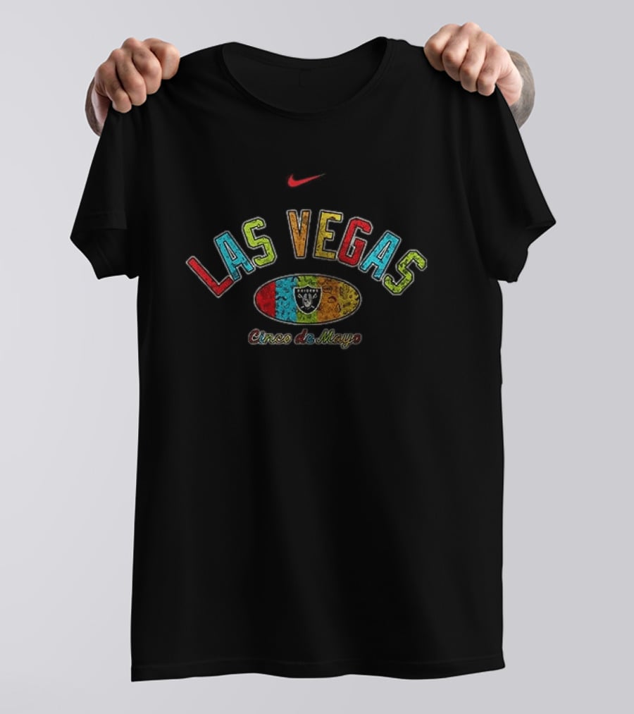Las Vegas Raiders Cinco De Mayo Let's Taco 'Bout T-Shirt