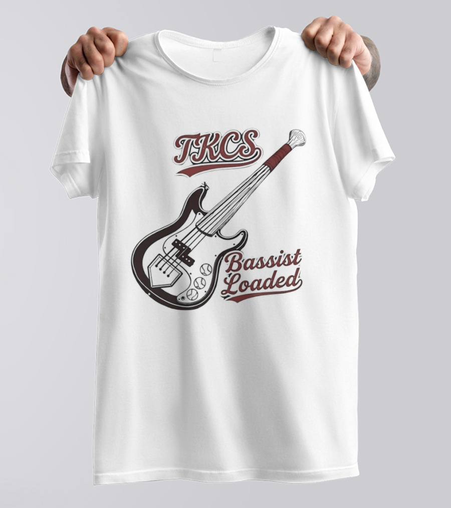 TKCS Bassist Loaded Guitar T-Shirt