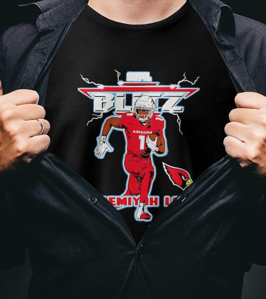 Arizona Cardinals Jeremiyah Love NFL Blitz 2026 T-Shirt